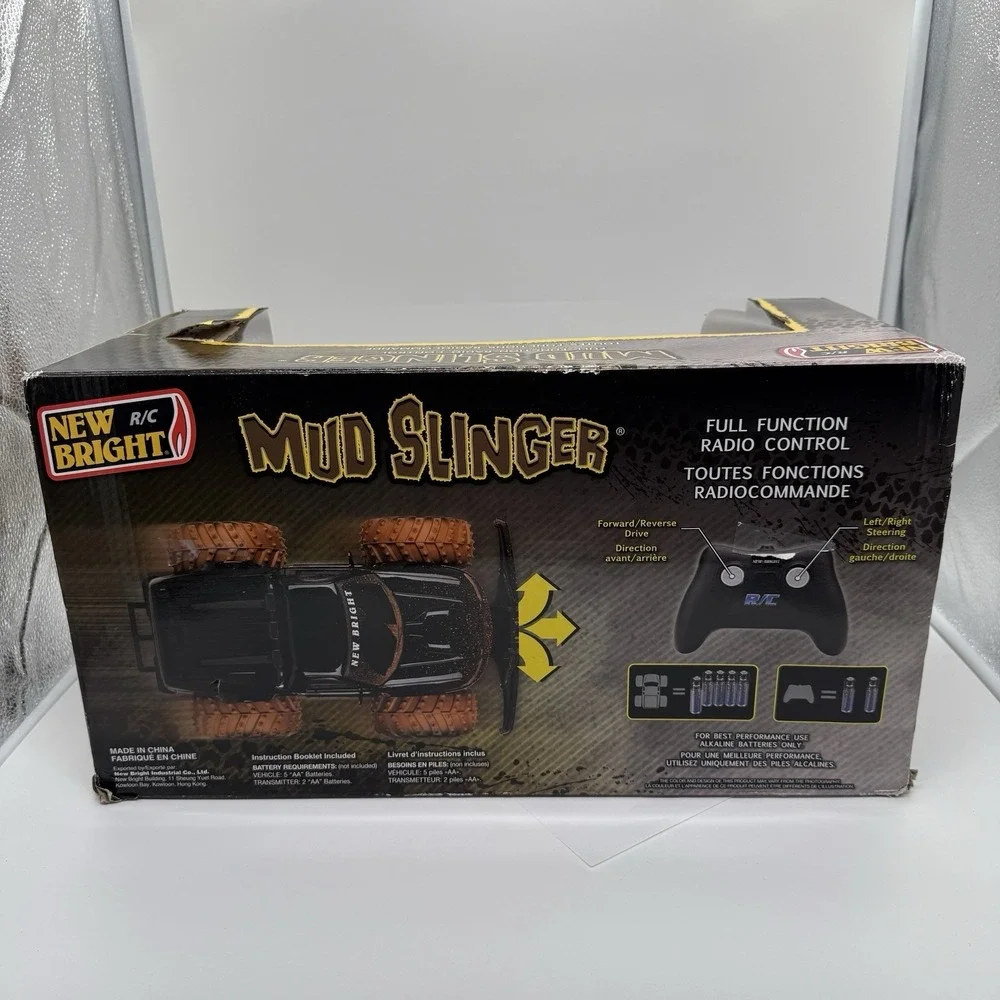 Jeep Wrangler‎ Mud Slinger R/C Car New Bright Radio Control NIB